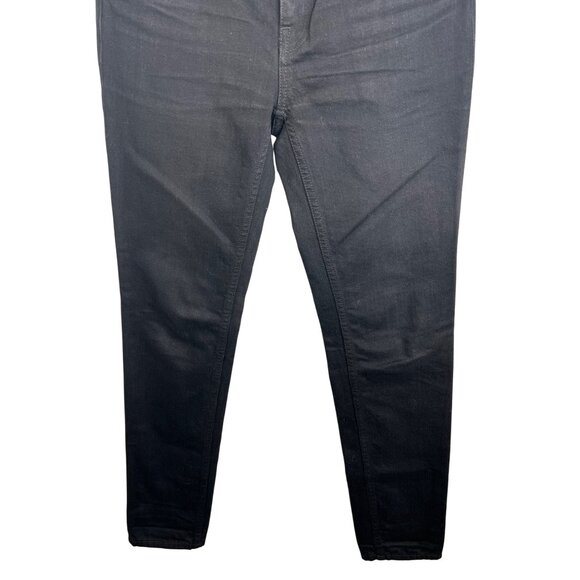 Alexander Wang Denim X Black High-Waisted Boyfriend Jeans Womens Size 25 - Picture 5 of 15